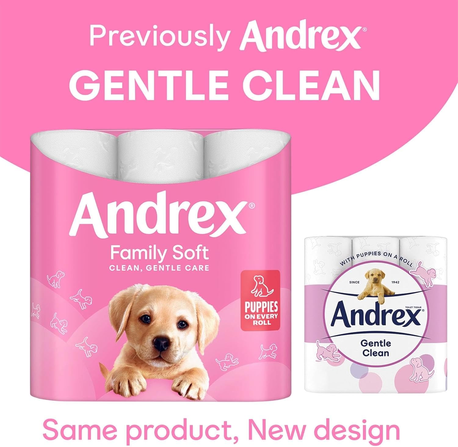 Andrex Gentle Clean Toilet Paper 04978330