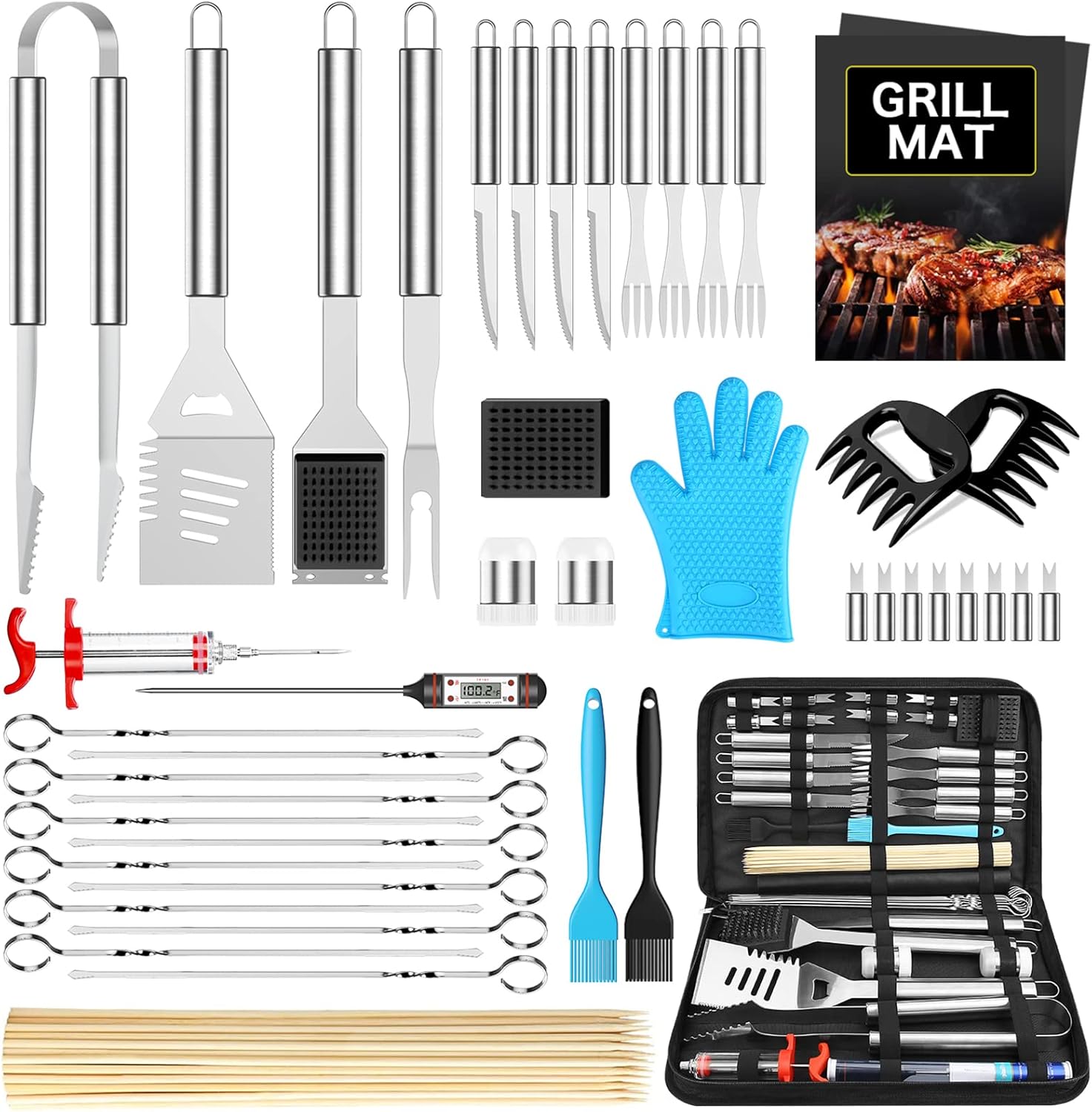 Morole 45-Piece BBQ Grill Accessory Set