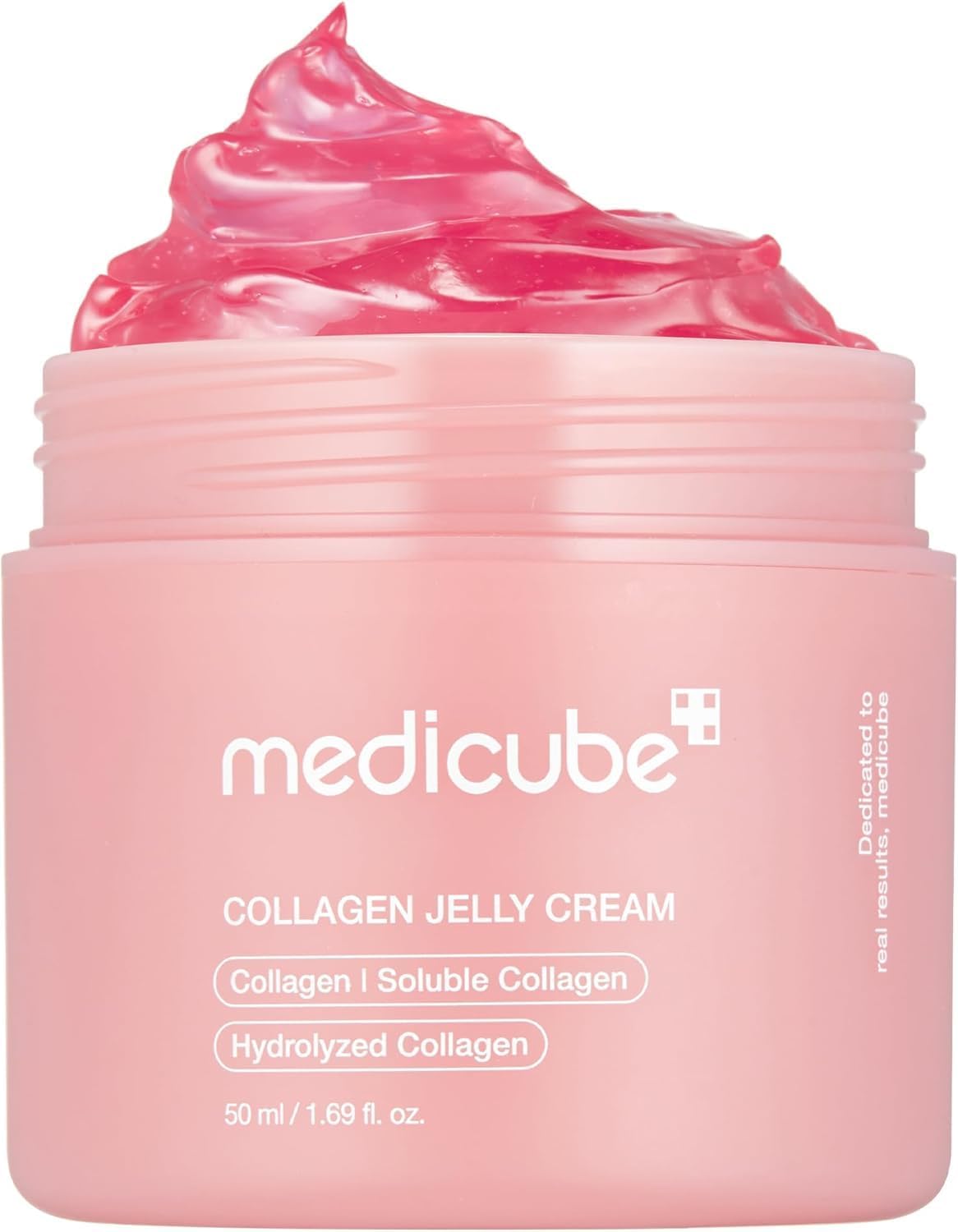 medicube Collagen Jelly Cream. Niacinamide and Freeze Dried. Hydrolyzed Collagen Promotes Barrier Hydration of the Skin (1.69 fl oz (Pack of 1)). Jelly Cream